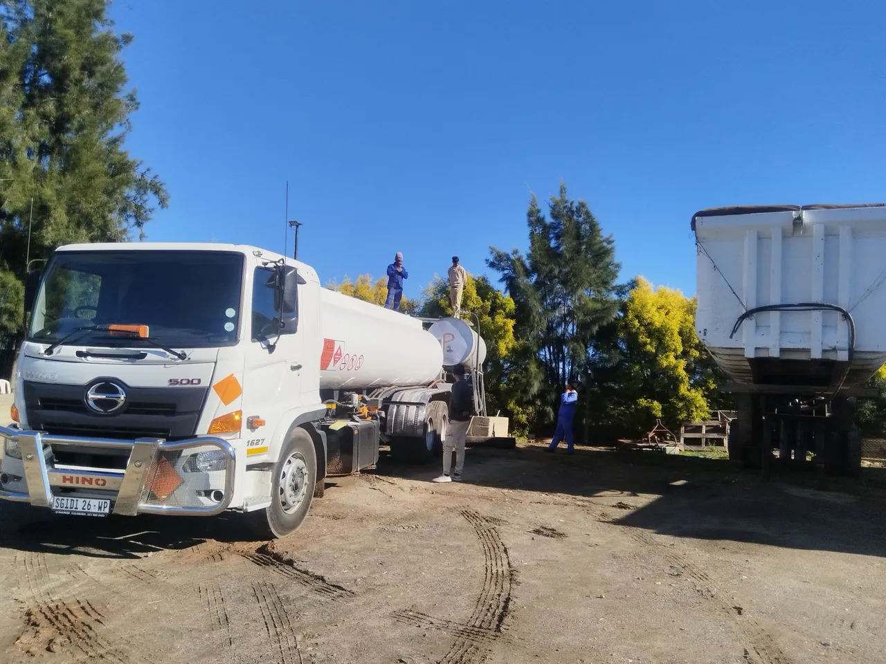 Somagidi tanker on location