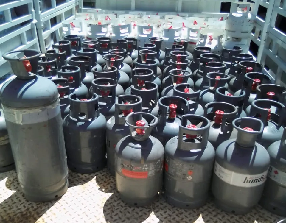 Gas cylinder stock