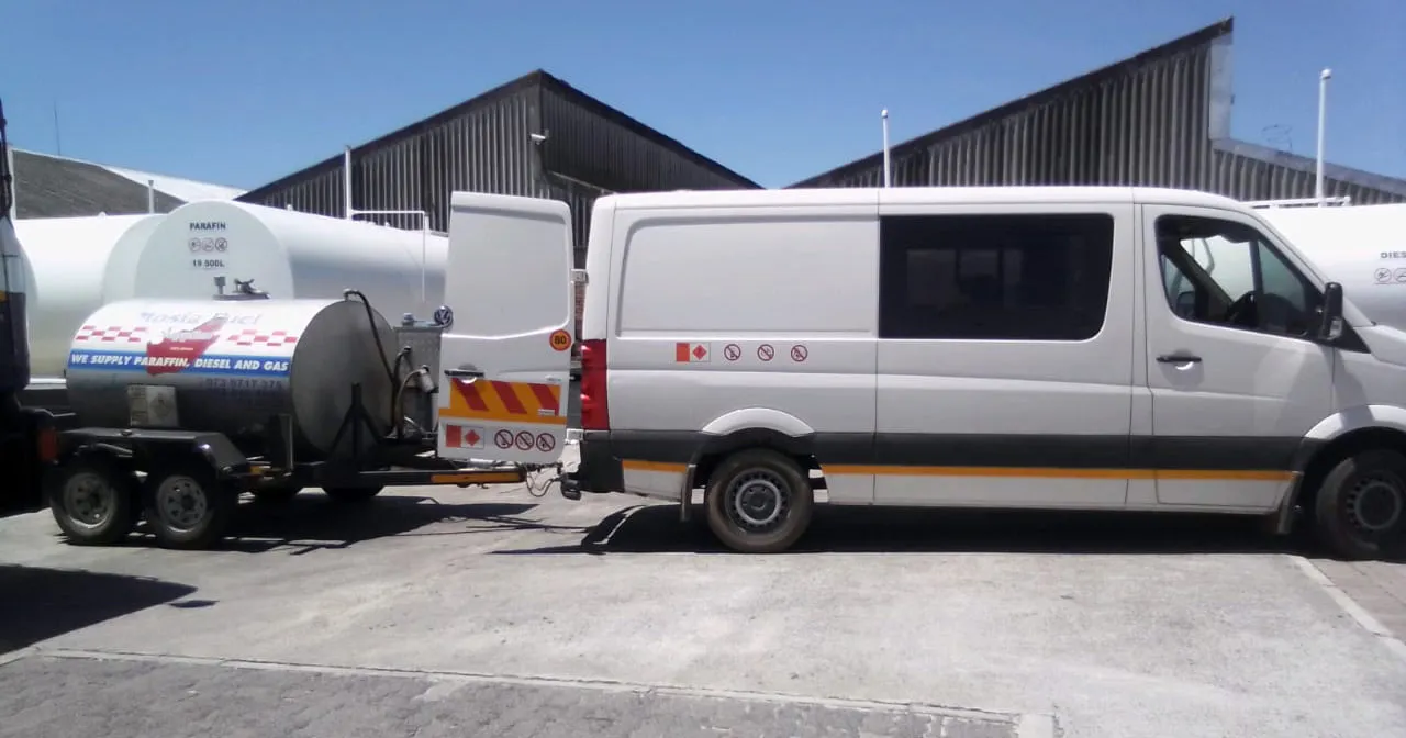 Vehicles at the depot